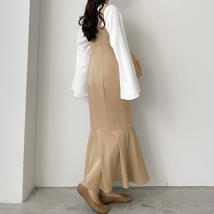 Louere アシメストラップマーメイドキャミワンピース | Louere | 詳細画像36 