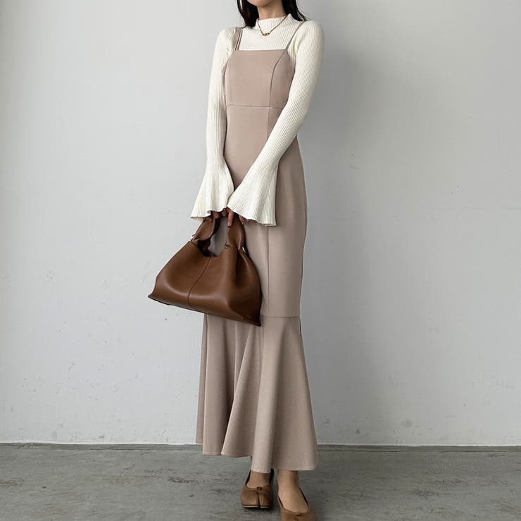 Louere アシメストラップマーメイドキャミワンピース | Louere | 詳細画像40 