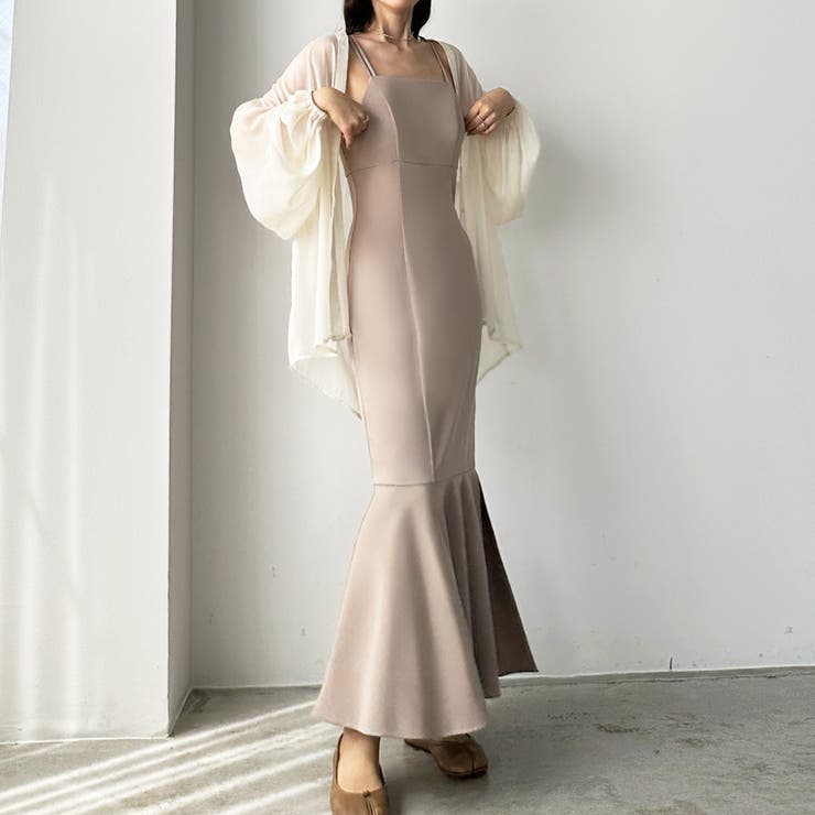 Louere アシメストラップマーメイドキャミワンピース | Louere | 詳細画像43 