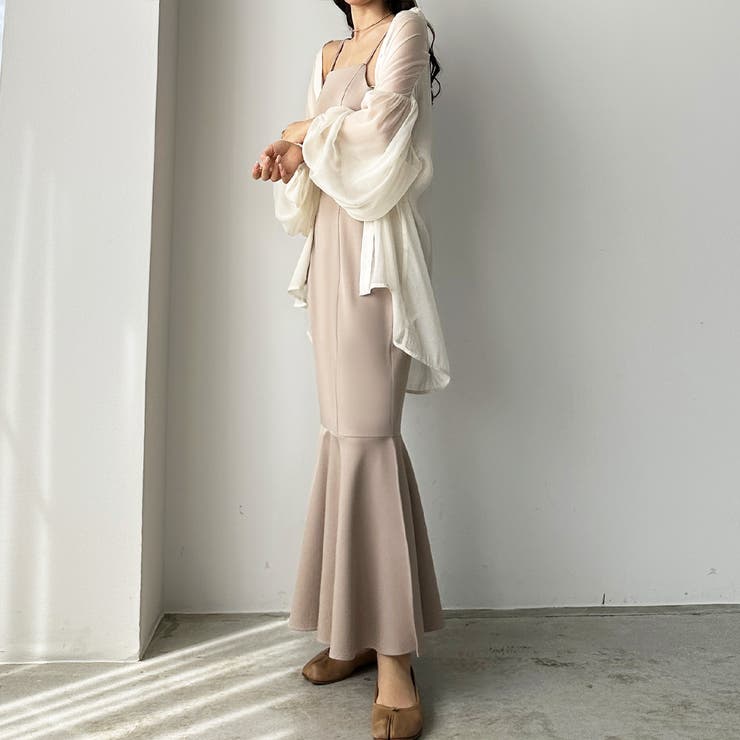 Louere アシメストラップマーメイドキャミワンピース | Louere | 詳細画像44 