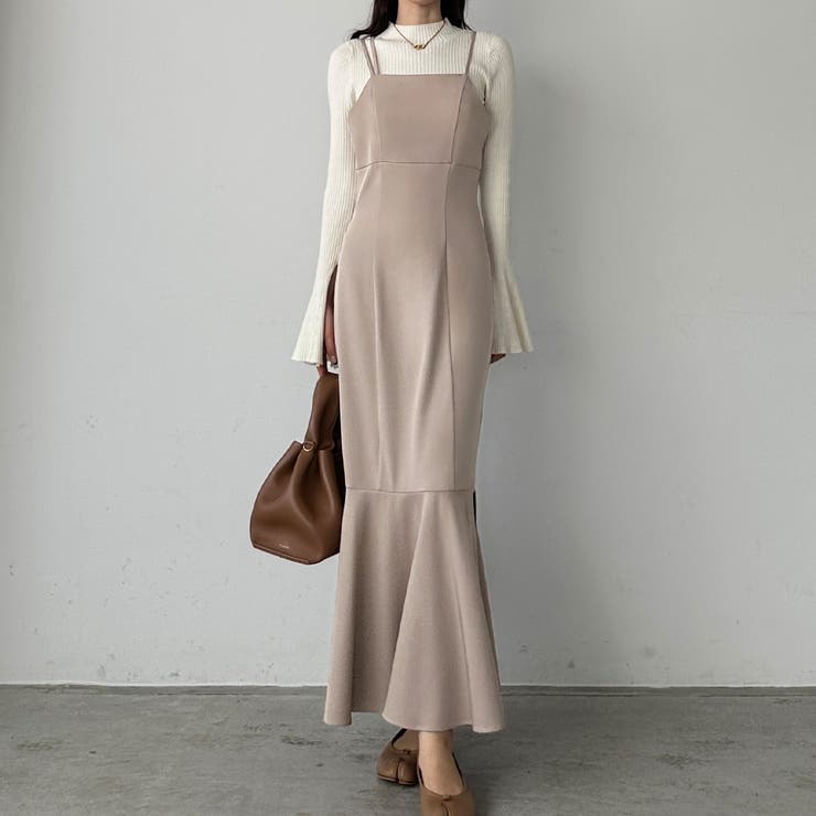 Louere アシメストラップマーメイドキャミワンピース | Louere | 詳細画像50 