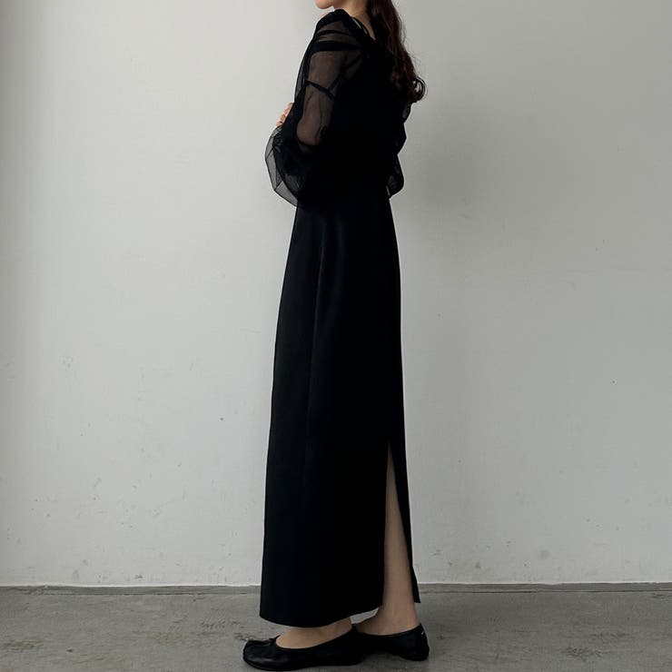 【選べる】デザインフレアキャミワンピース（フレア／Iライン／マーメイド） | Louere | 詳細画像39 