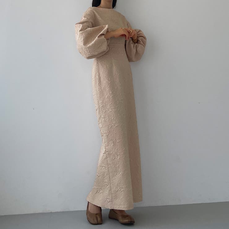 Louere ふくれジャガードIラインワンピース | Louere | 詳細画像11 