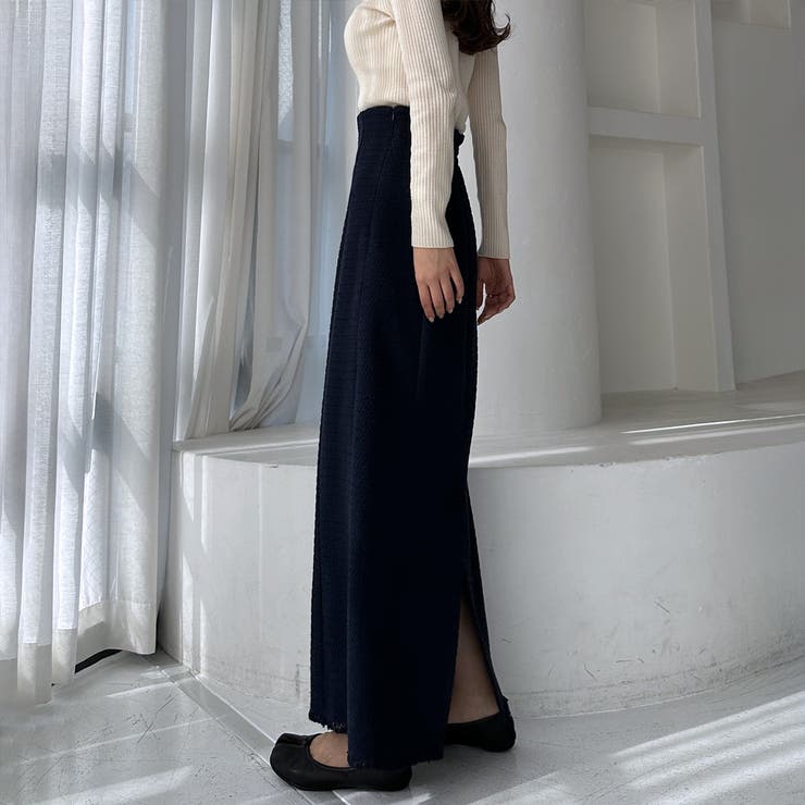 Louere ツイードハイウエストペンシルスカート | Louere | 詳細画像22 