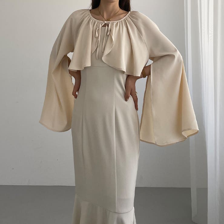 Louere スリットスリーブショートボレロ | Louere | 詳細画像3 