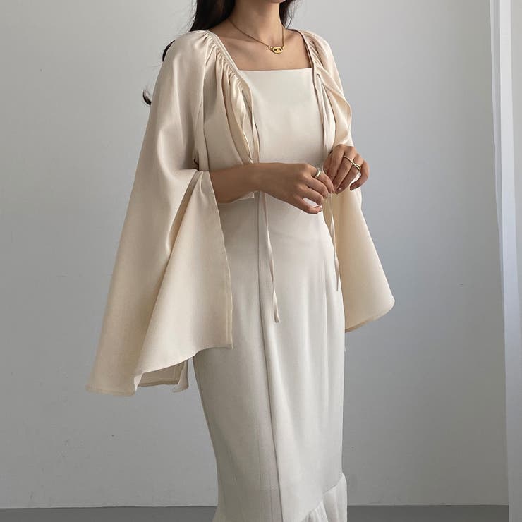 Louere スリットスリーブショートボレロ | Louere | 詳細画像5 