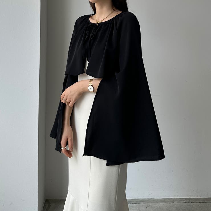 Louere スリットスリーブショートボレロ | Louere | 詳細画像7 