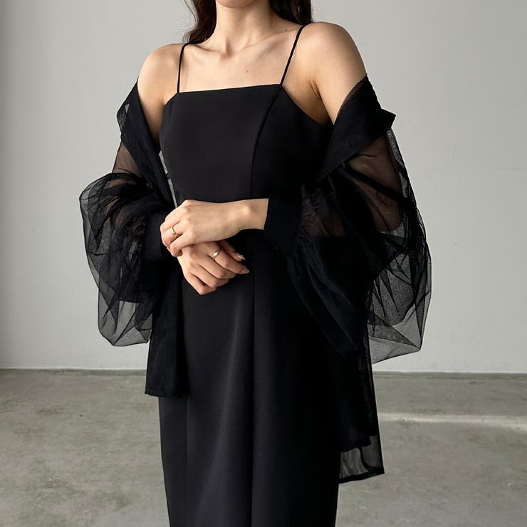 Louere チュールボリュームスリーブシアーシャツ | Louere | 詳細画像2 