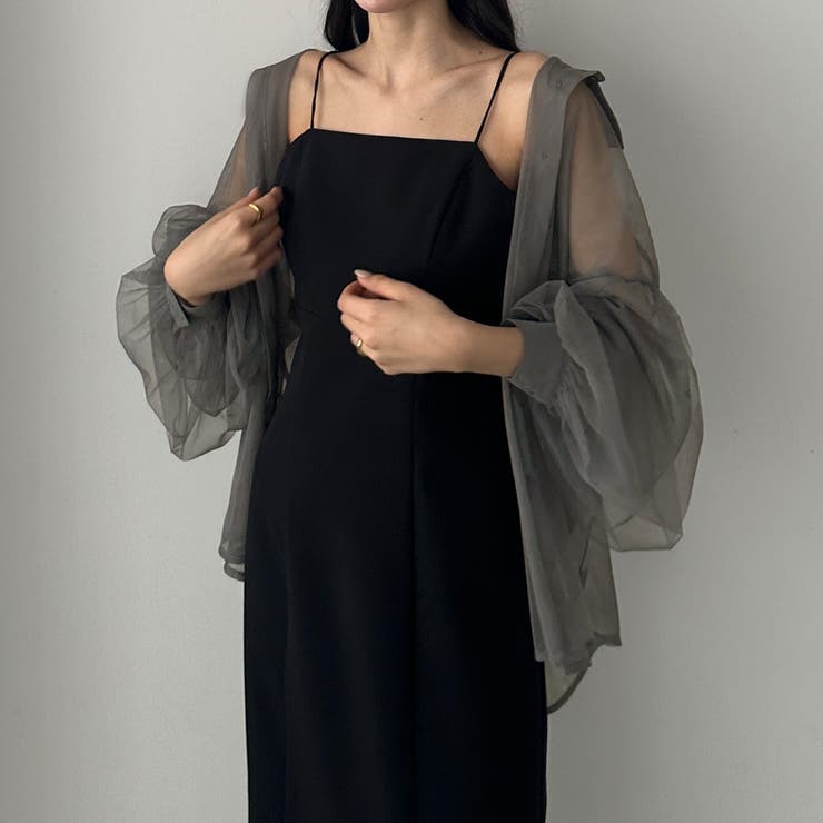 Louere チュールボリュームスリーブシアーシャツ | Louere | 詳細画像36 