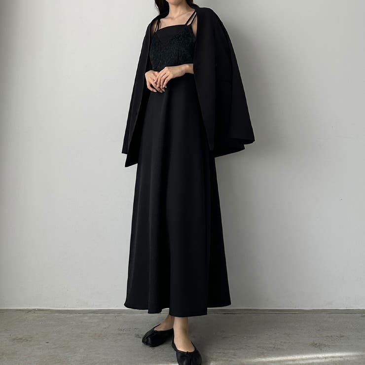 Louere ジャガードキャミワンピース[品番：AMTW0010417]｜Louere