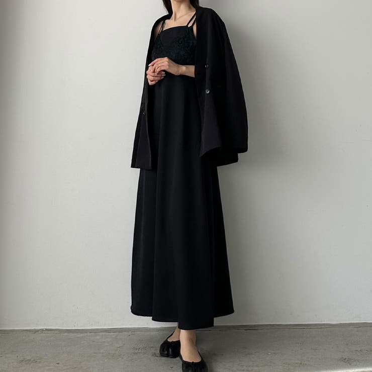 Louere ジャガードキャミワンピース[品番：AMTW0010417]｜Louere