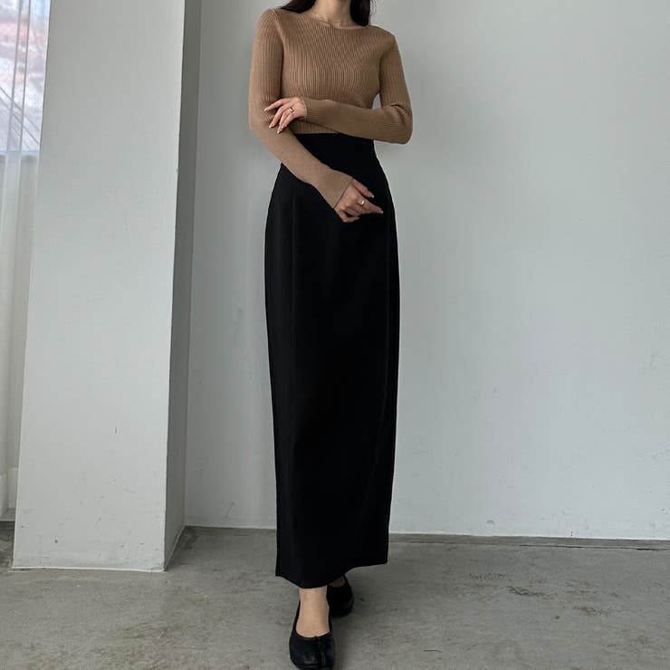 Louere ボートネック長袖リブニット | Louere | 詳細画像17 