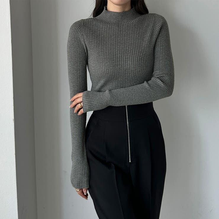 Louere ハイネックリブニット | Louere | 詳細画像12 