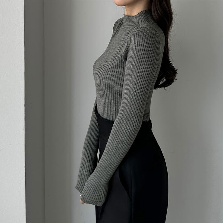 Louere ハイネックリブニット | Louere | 詳細画像14 