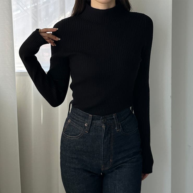 Louere ハイネックリブニット | Louere | 詳細画像9 