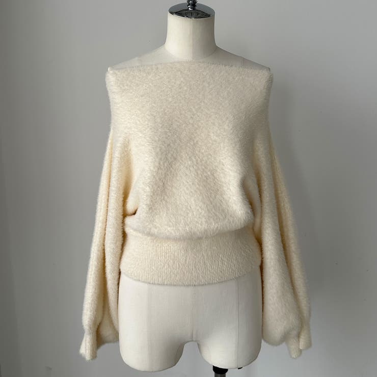 Louere オフショルシャギーニット | Louere | 詳細画像17 