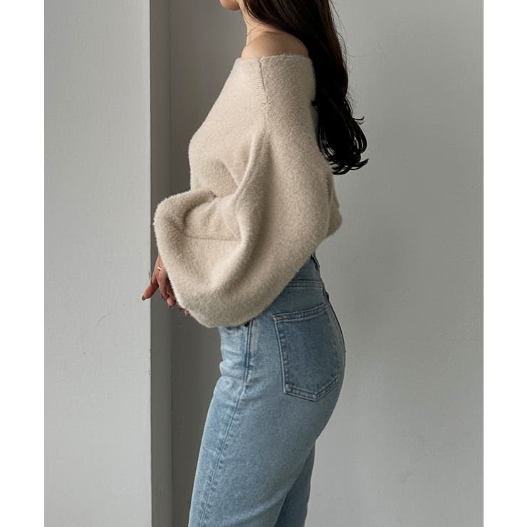 Louere オフショルシャギーニット | Louere | 詳細画像23 