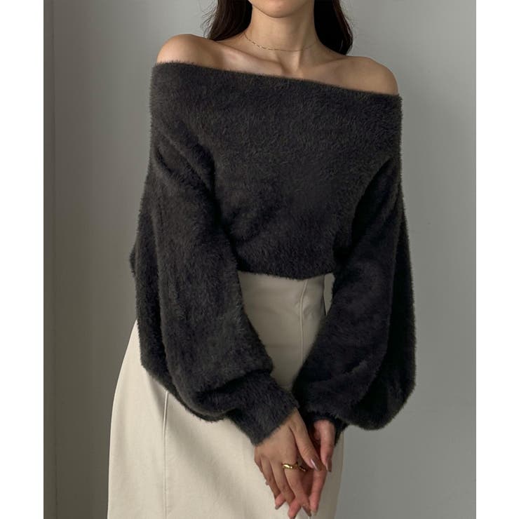 Louere オフショルシャギーニット | Louere | 詳細画像26 