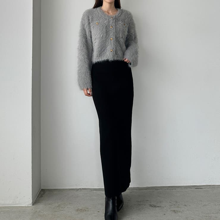 Louere タイトニットペンシルスカート[品番：AMTW0011057