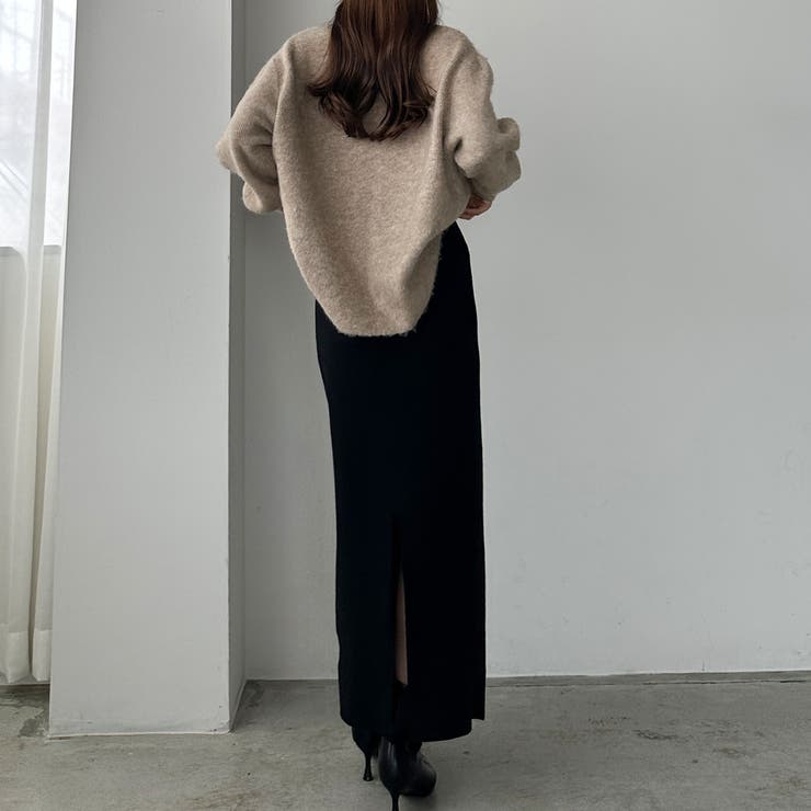 ACLENT アクレント マルチボーダールーズニット ACLENT アクレント