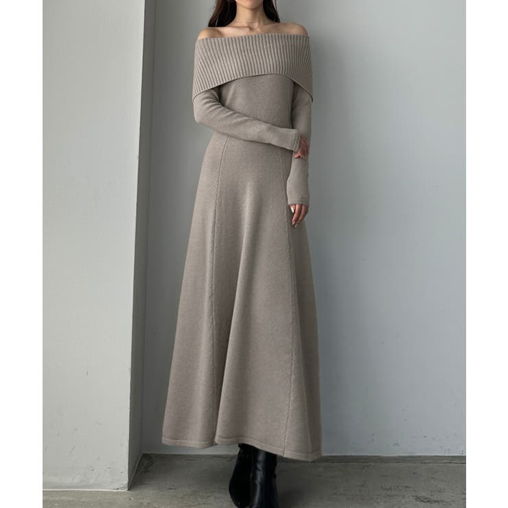 0367   GOLF フレアニットワンピース 0367 TOMMY HILFIGER GOLF フレアニットワンピース - メルカリ