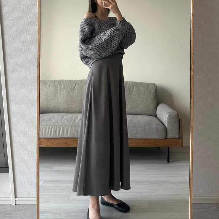 最終値下げ✨FRONT BUTTON ニットキャミ 累計販売枚数10,000枚突破！]シャギーフリンジニットキャミソール[品番