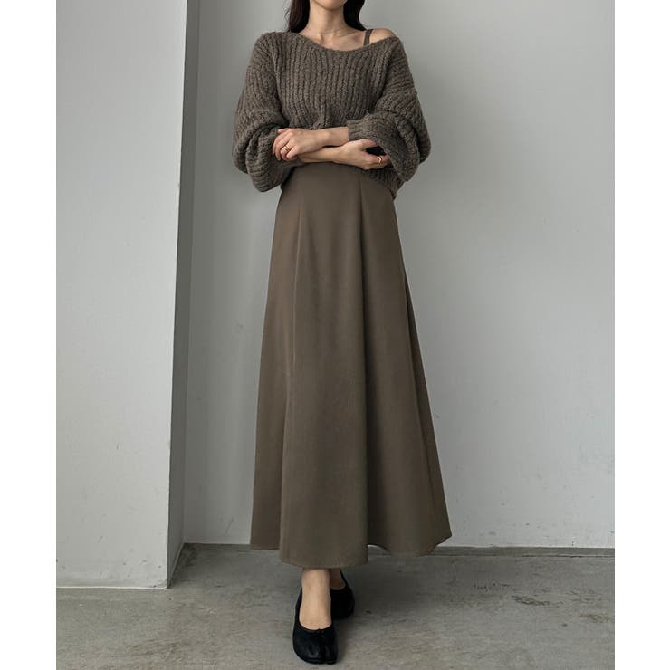 Louere ショートニットトップス＋フレアキャミワンピース | Louere | 詳細画像41 