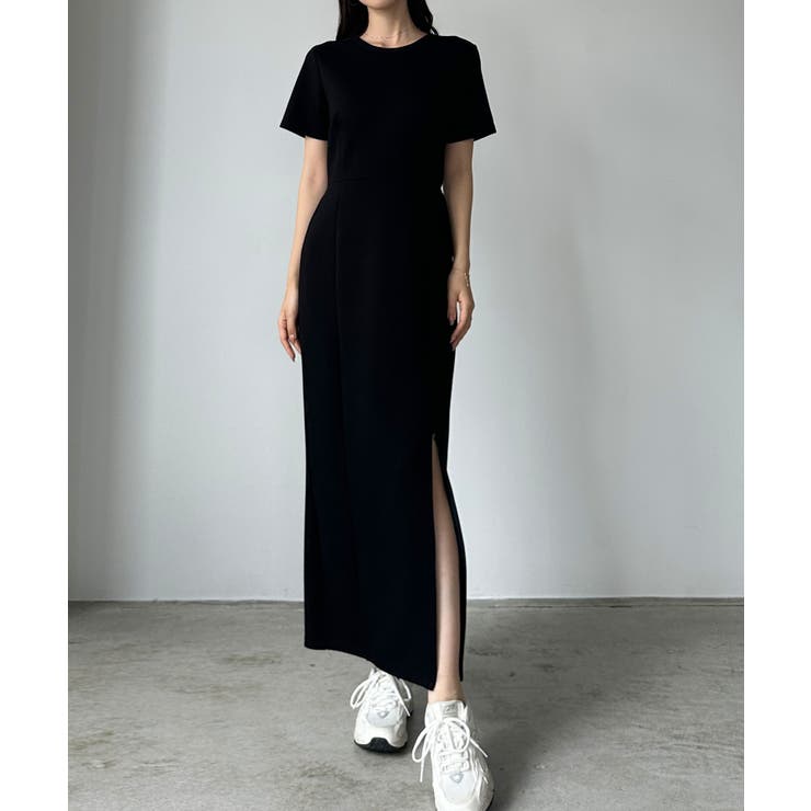 Louere ストレッチカットマーメイドワンピース[品番