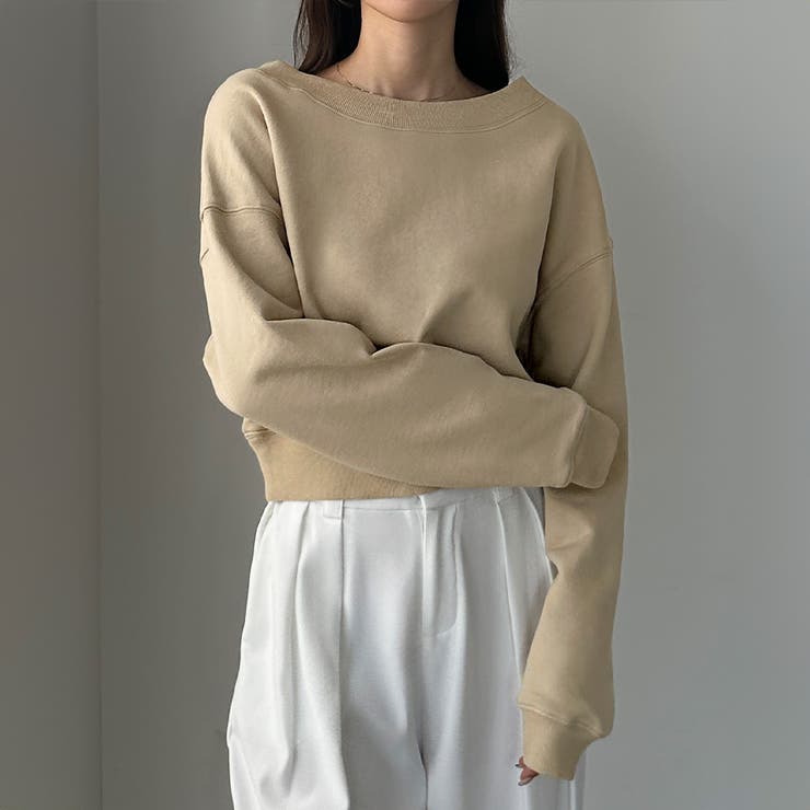 Louere 2wayオフショルダースウェット | Louere | 詳細画像21 