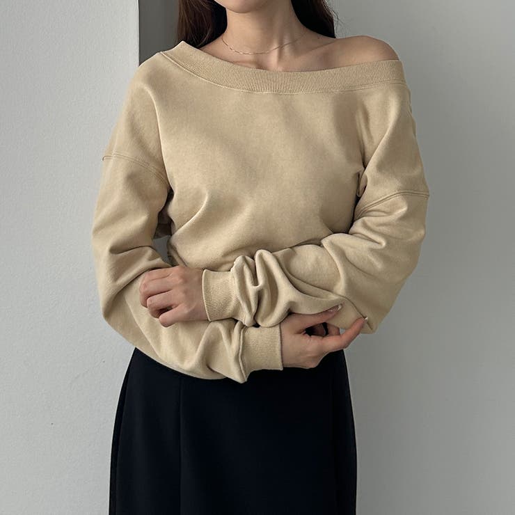 Louere 2wayオフショルダースウェット | Louere | 詳細画像23 