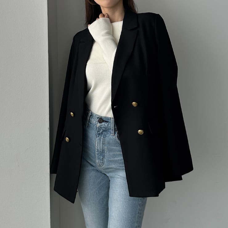 Louere ゴールドボタンテーラードジャケット | Louere | 詳細画像15 