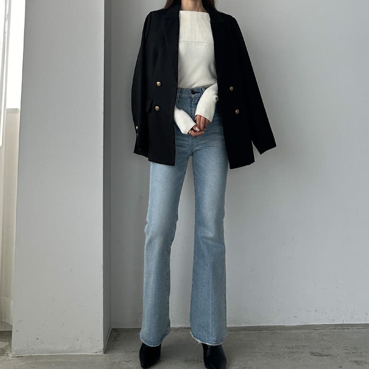 Louere ゴールドボタンテーラードジャケット | Louere | 詳細画像16 