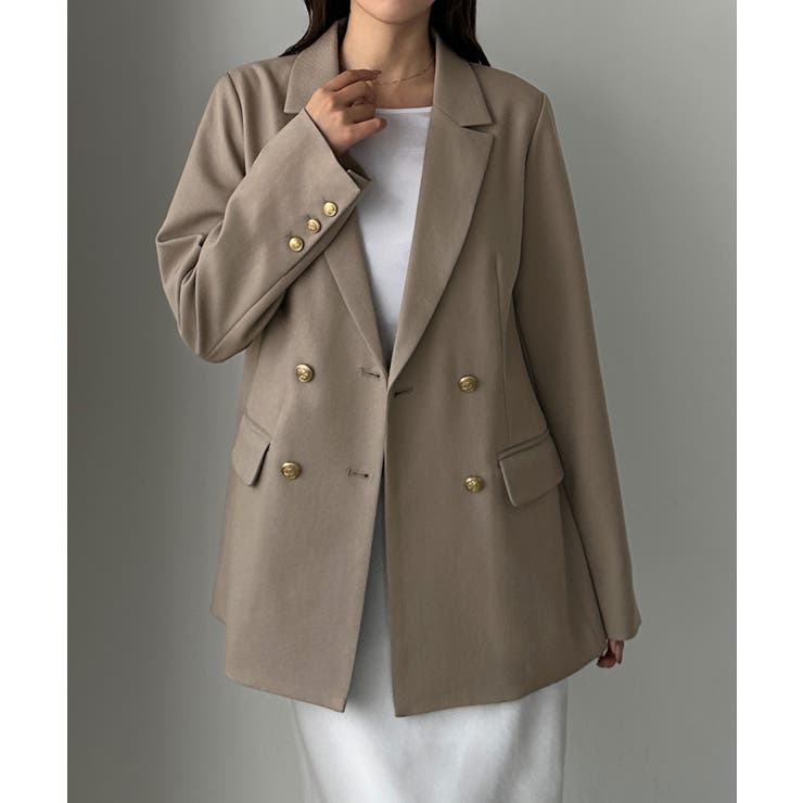 Louere ゴールドボタンテーラードジャケット | Louere | 詳細画像34 