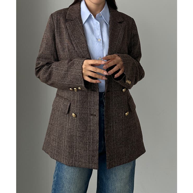 Louere ゴールドボタンテーラードジャケット | Louere | 詳細画像38 