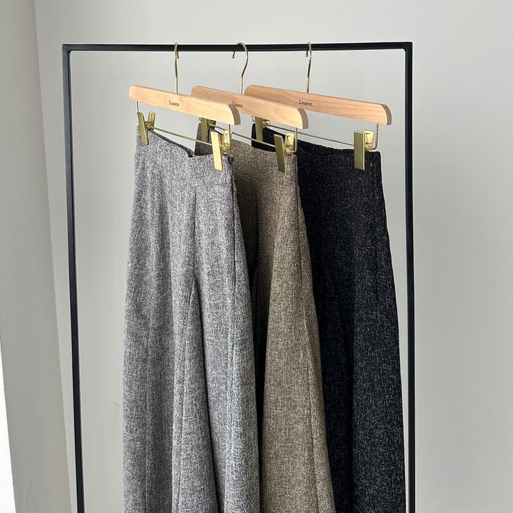 Louere ツイードハイウエストラッフルフレアスカート | Louere | 詳細画像13 