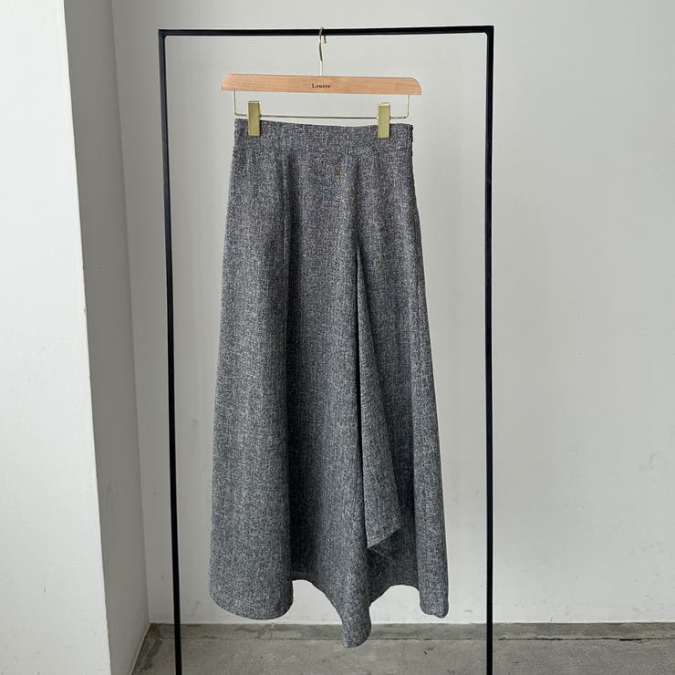 Louere ツイードハイウエストラッフルフレアスカート | Louere | 詳細画像14 