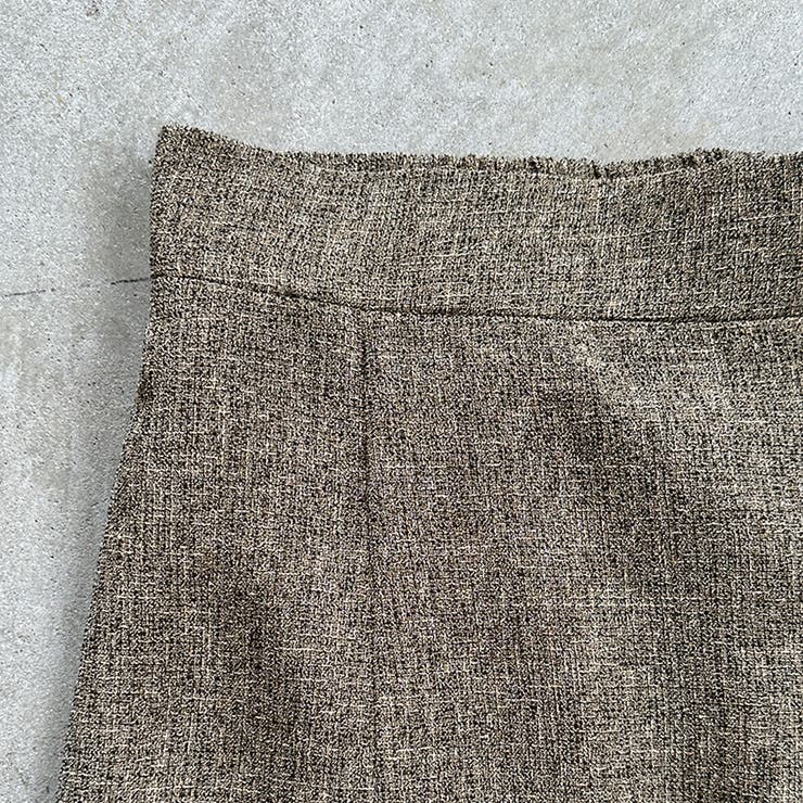 Louere ツイードハイウエストラッフルフレアスカート | Louere | 詳細画像18 