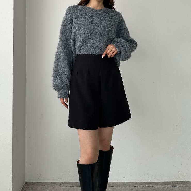 Louere ハイウエストショートパンツ | Louere | 詳細画像3 