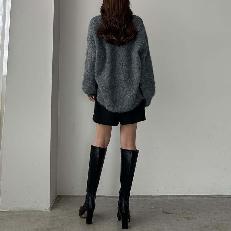 Louere ハイウエストショートパンツ | Louere | 詳細画像4 