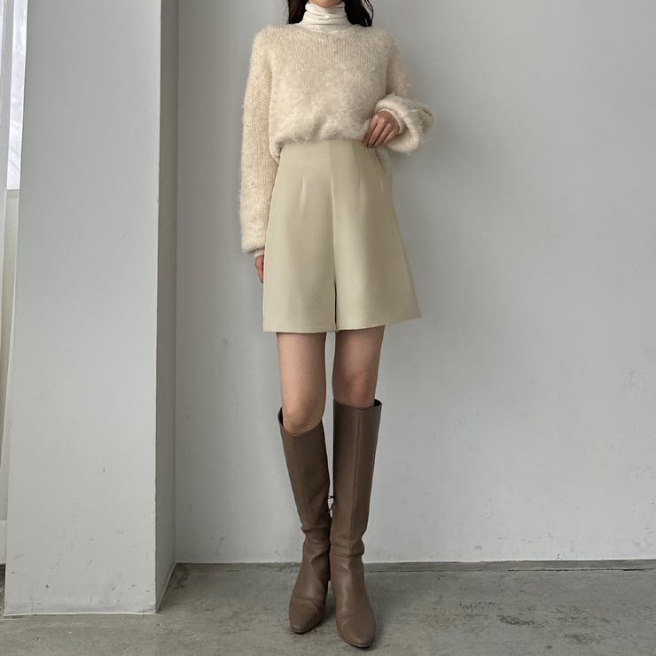 Louere ハイウエストショートパンツ | Louere | 詳細画像7 