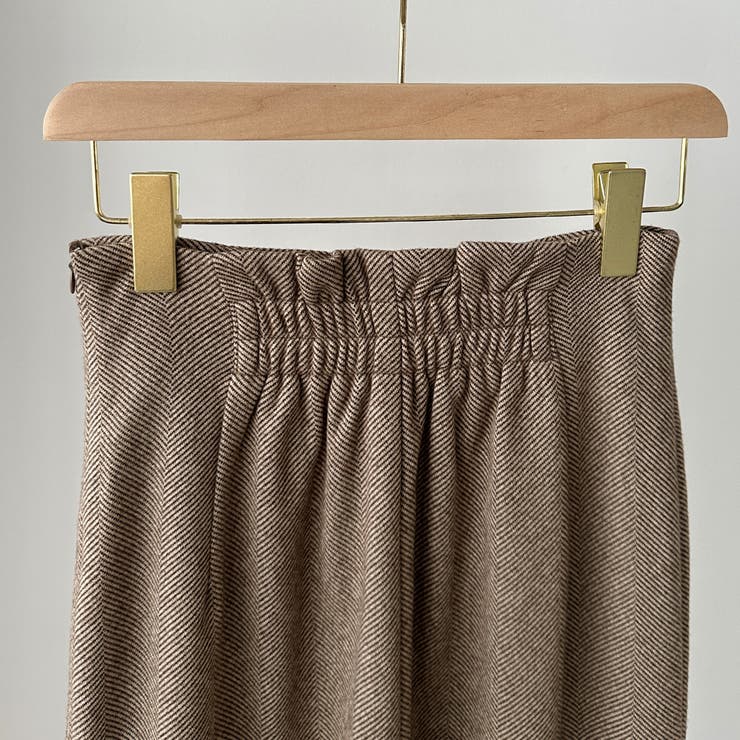 Louere ハイウエストヘリンボーンバックスリットペンシルスカート | Louere | 詳細画像21 
