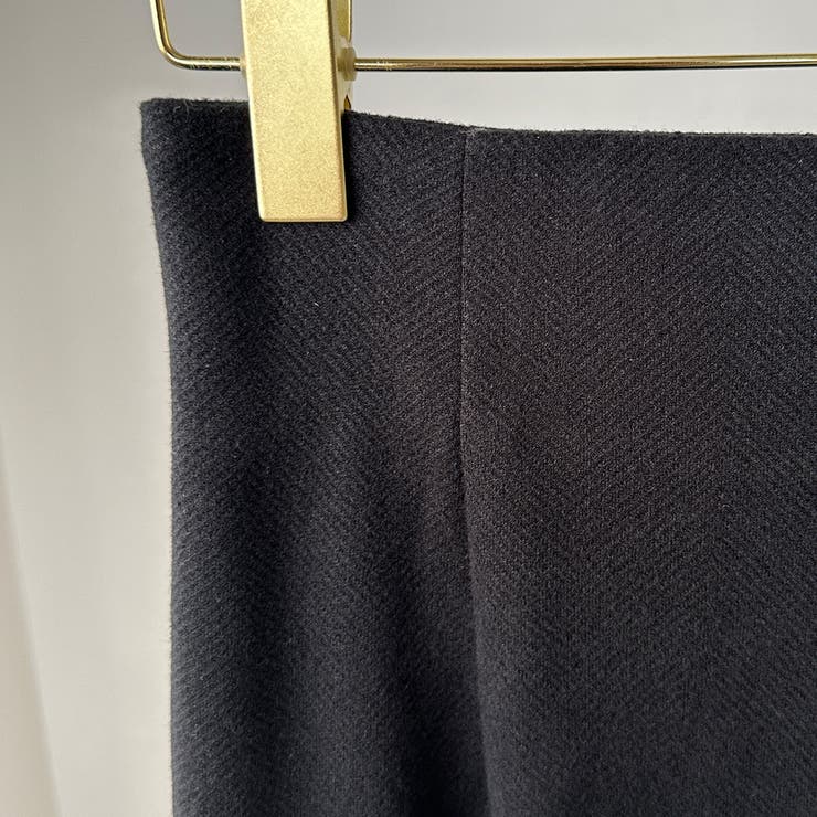 Louere ハイウエストヘリンボーンバックスリットペンシルスカート | Louere | 詳細画像3 