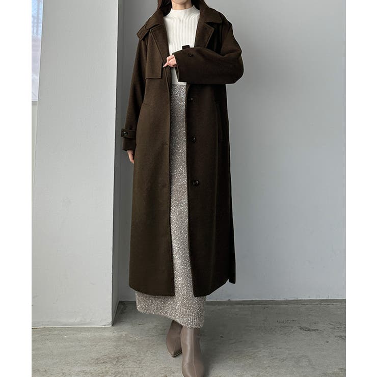 Louere 2wayステンカラーロングコート | Louere | 詳細画像22 