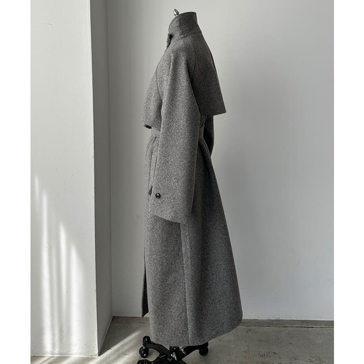Louere 2wayステンカラーロングコート | Louere | 詳細画像26 