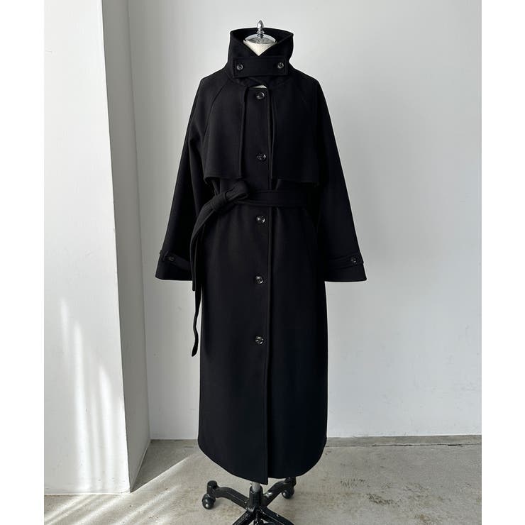 Louere 2wayステンカラーロングコート | Louere | 詳細画像30 