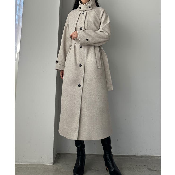 Louere 2wayステンカラーロングコート | Louere | 詳細画像31 