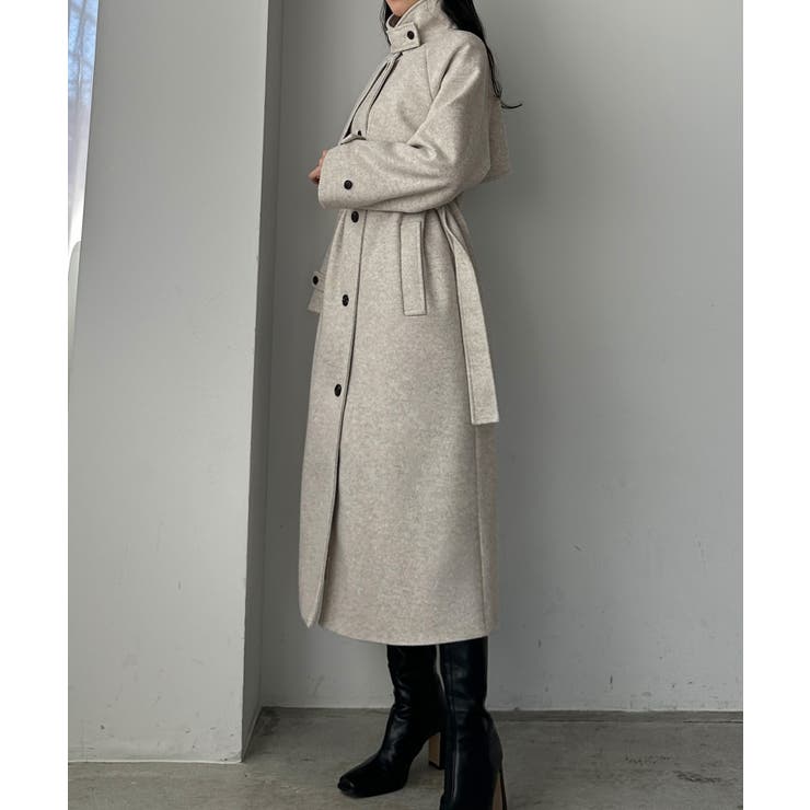 Louere 2wayステンカラーロングコート | Louere | 詳細画像33 