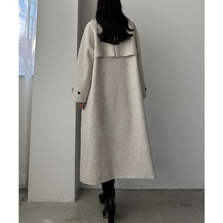 Louere 2wayステンカラーロングコート | Louere | 詳細画像37 