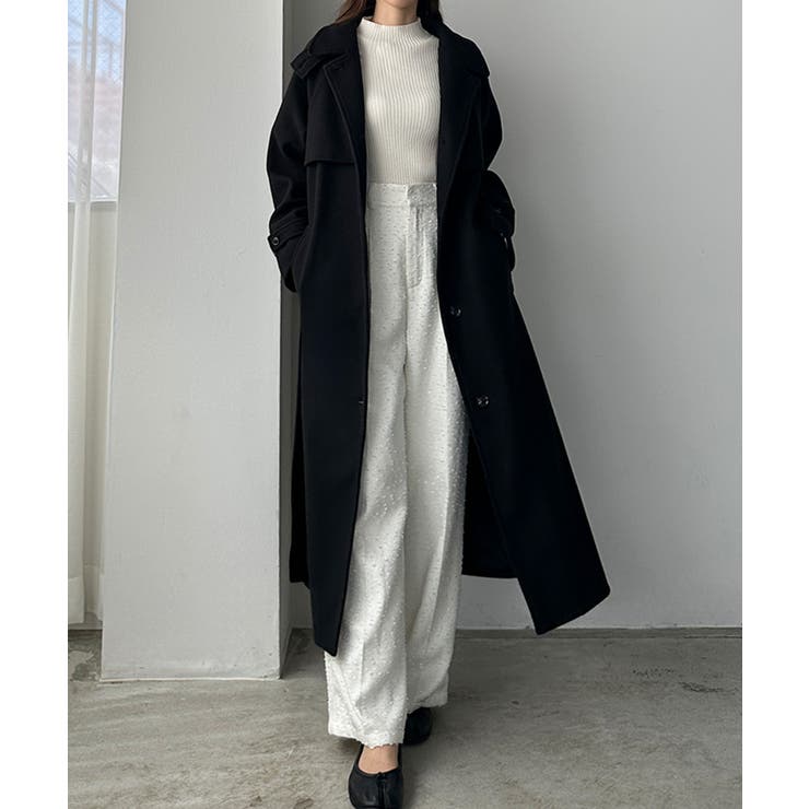 Louere 2wayステンカラーロングコート | Louere | 詳細画像6 