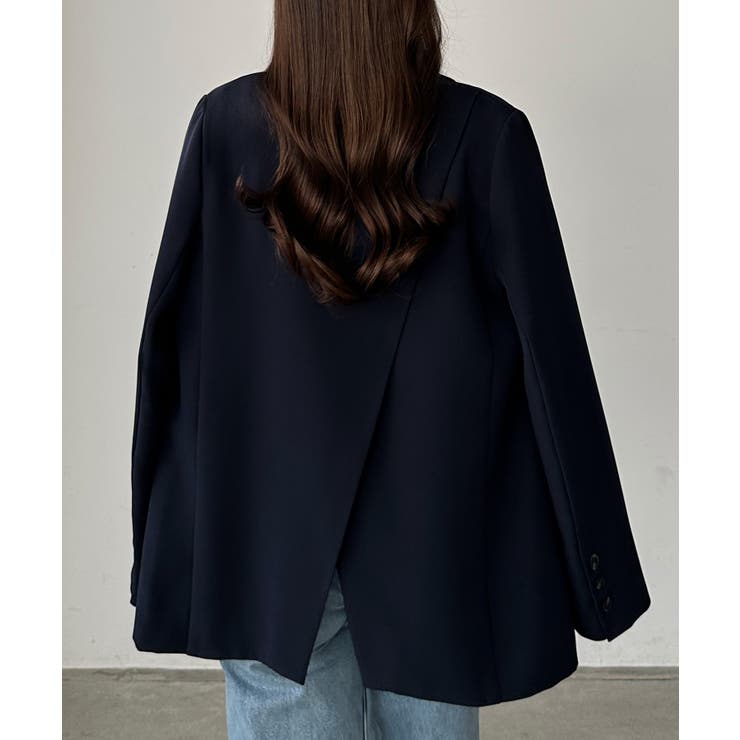 Louere バックスリットテーラードジャケット[品番：AMTW0011860